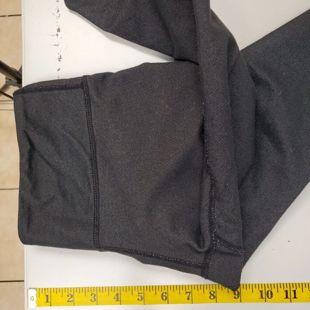 Lululemon Leggings Womens 4 Black Cropped Capri Mid Rise 20
